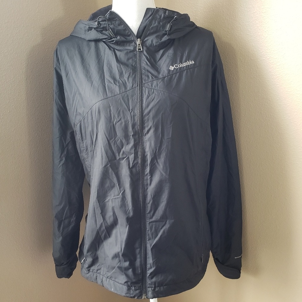 Black Columbia Rain Jacket